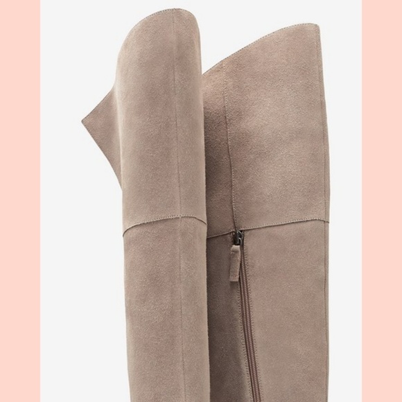 Suede over the knee boots - Picture 3 of 3